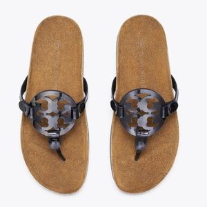 Black Tory Burch Miller Cloud Sandal